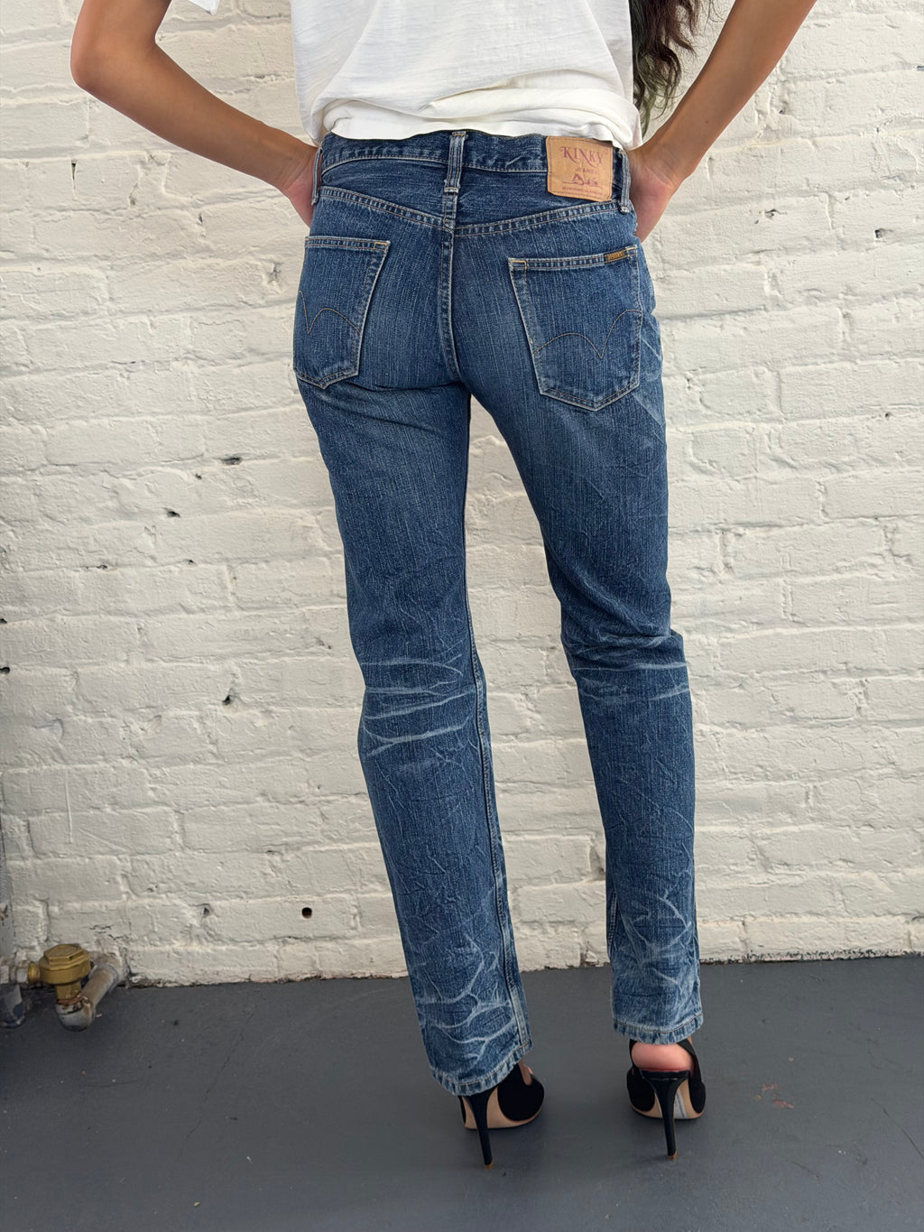 Hysteric Glamour Kinky Washed Jeans