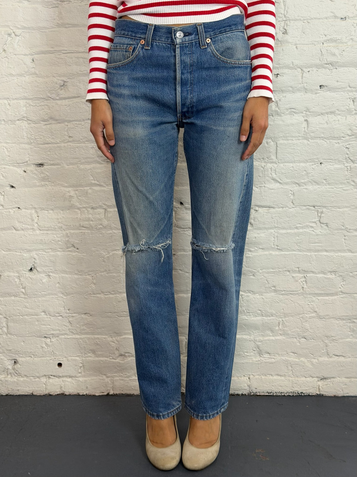 Vintage Levi’s 501xx mid-wash Denim