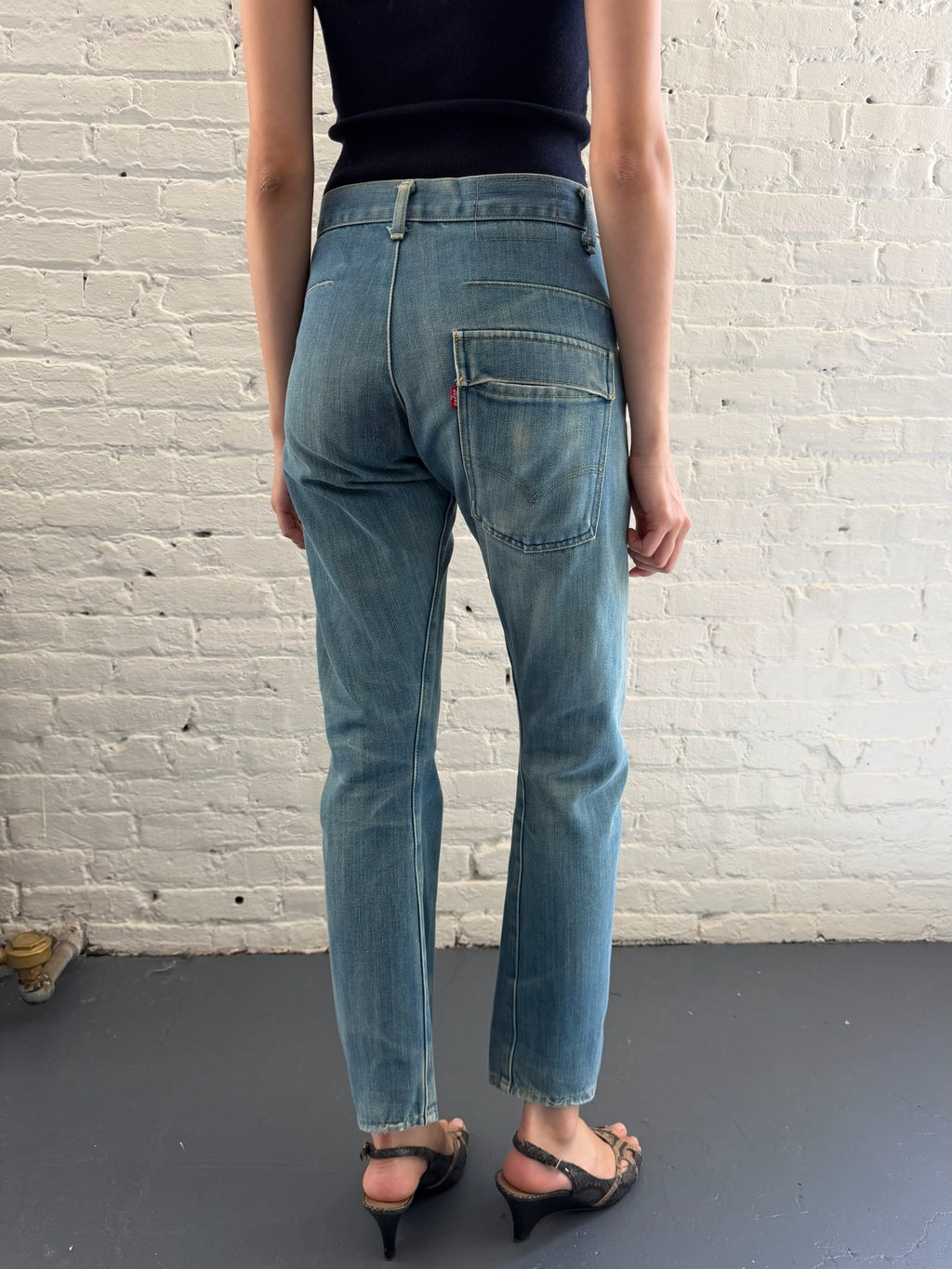 Levi’s Engineered Tight Dirty Washed Jeans 29