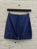 Vintage Tricot Chic Reverse Mini Skirt