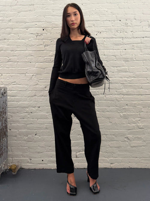 Balenciaga Le City Tote Bag Medium in black Arena lambskin