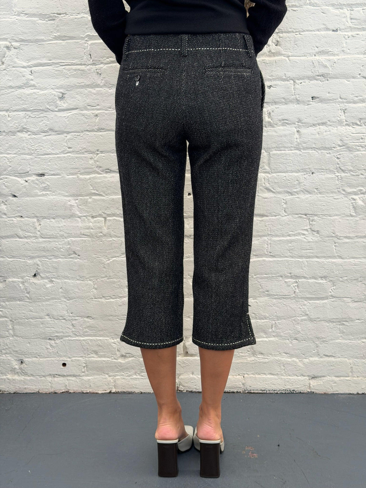 2000 Tricot Comme Des Garçons Wool Culottes