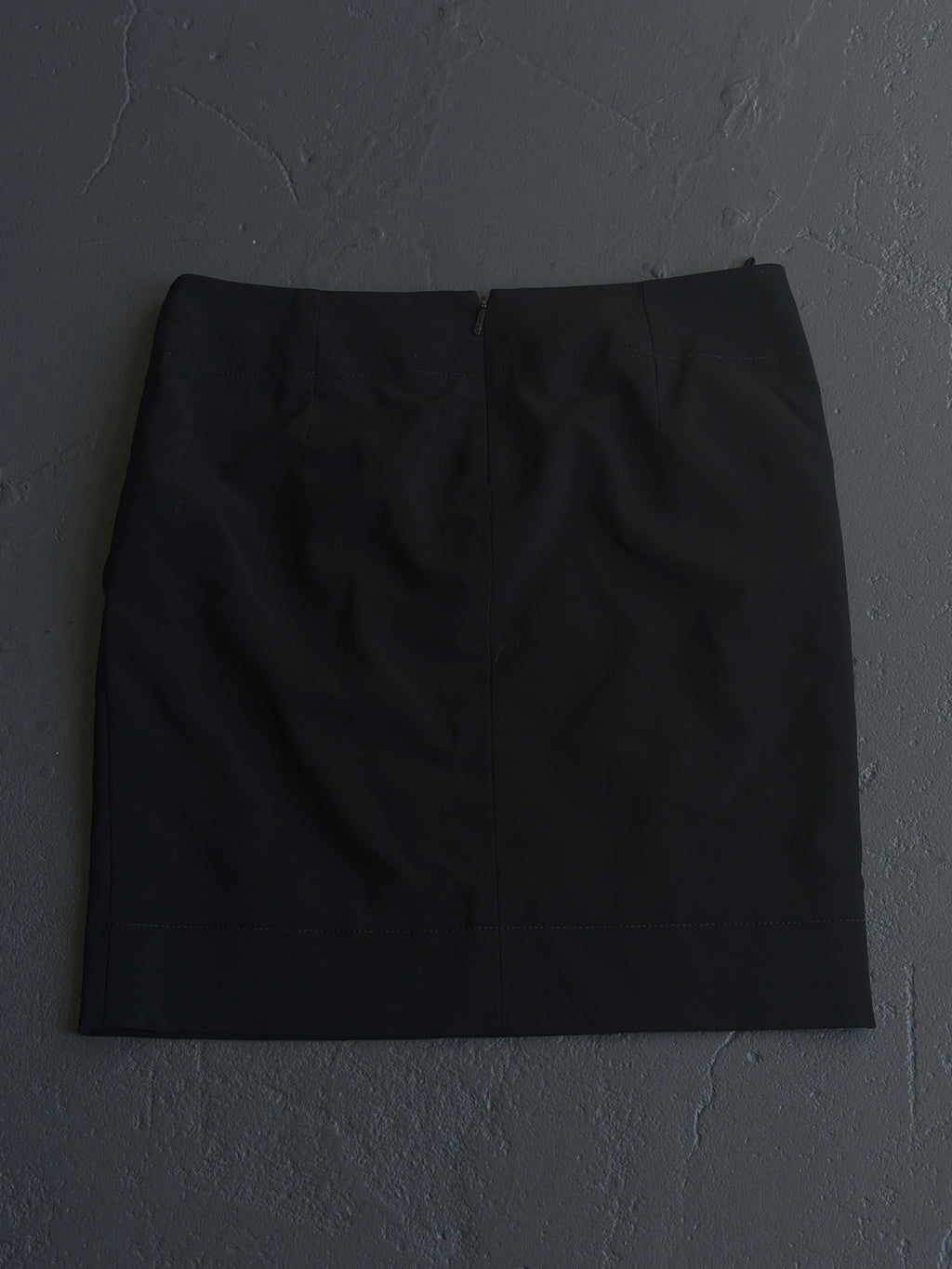 2010 Gucci Drawstring Rayon Mini Skirt
