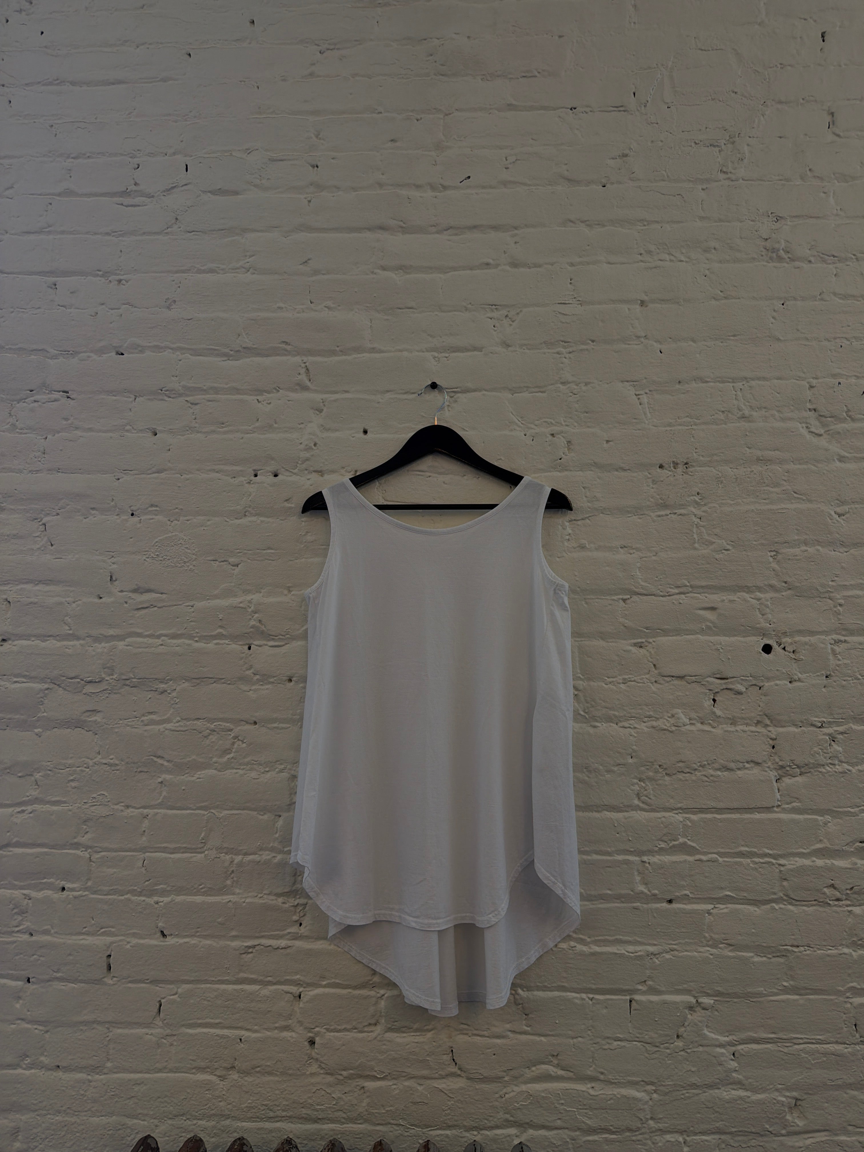 2016 Yohji Yamamoto Oversized White Tank