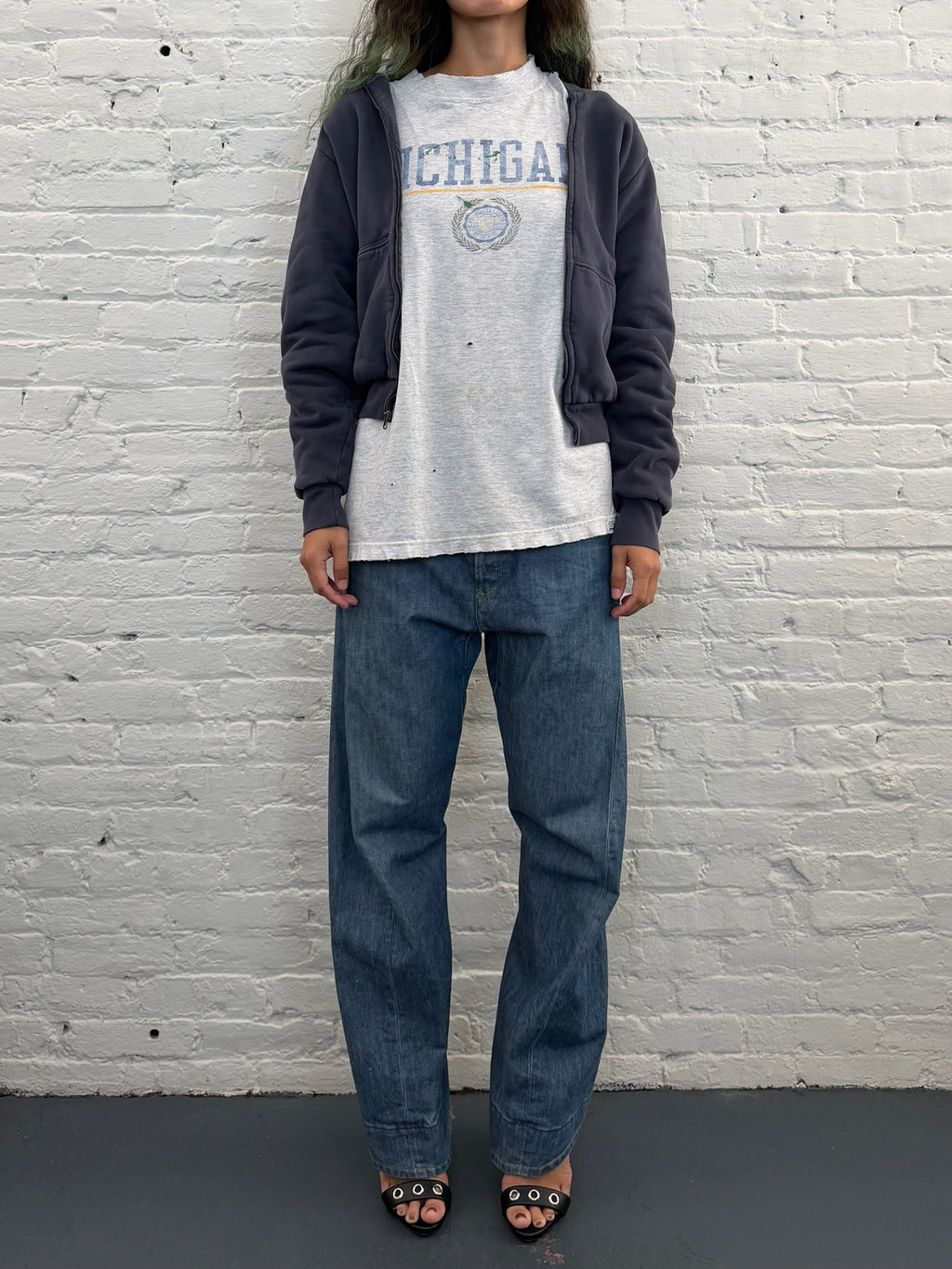 YZY Gap Zip Up Hoodie