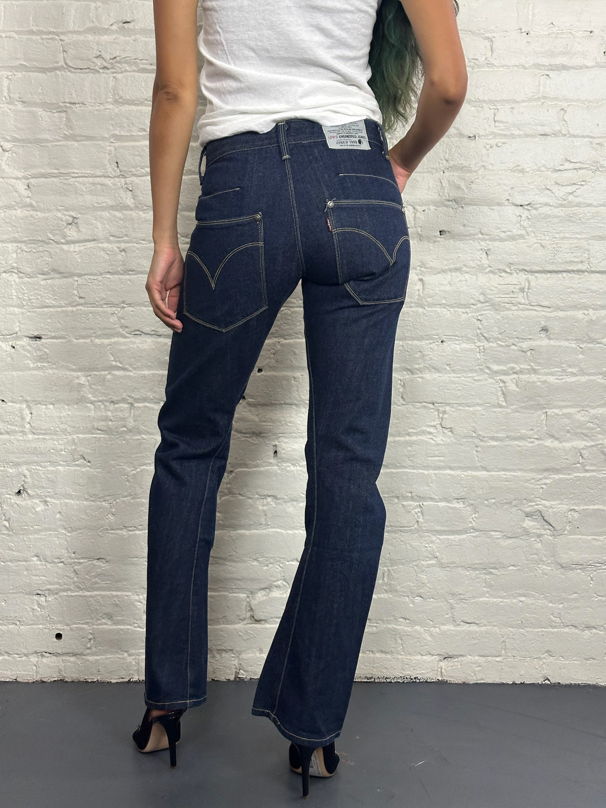 90 Levi’s Engineered Indigo Double Pocket Jeans 29