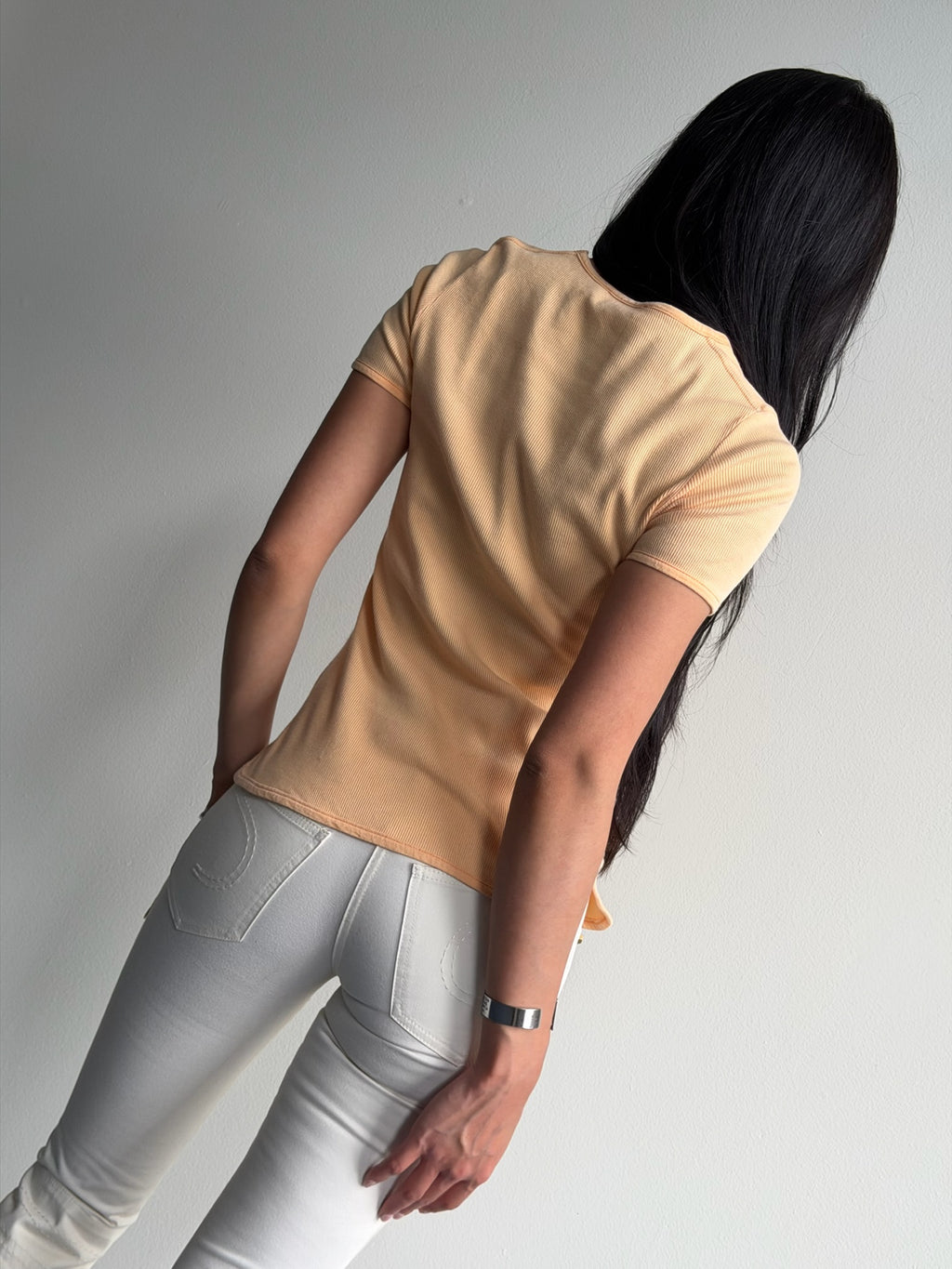 Vintage Loewe Cotton Ribbed T-Shirt