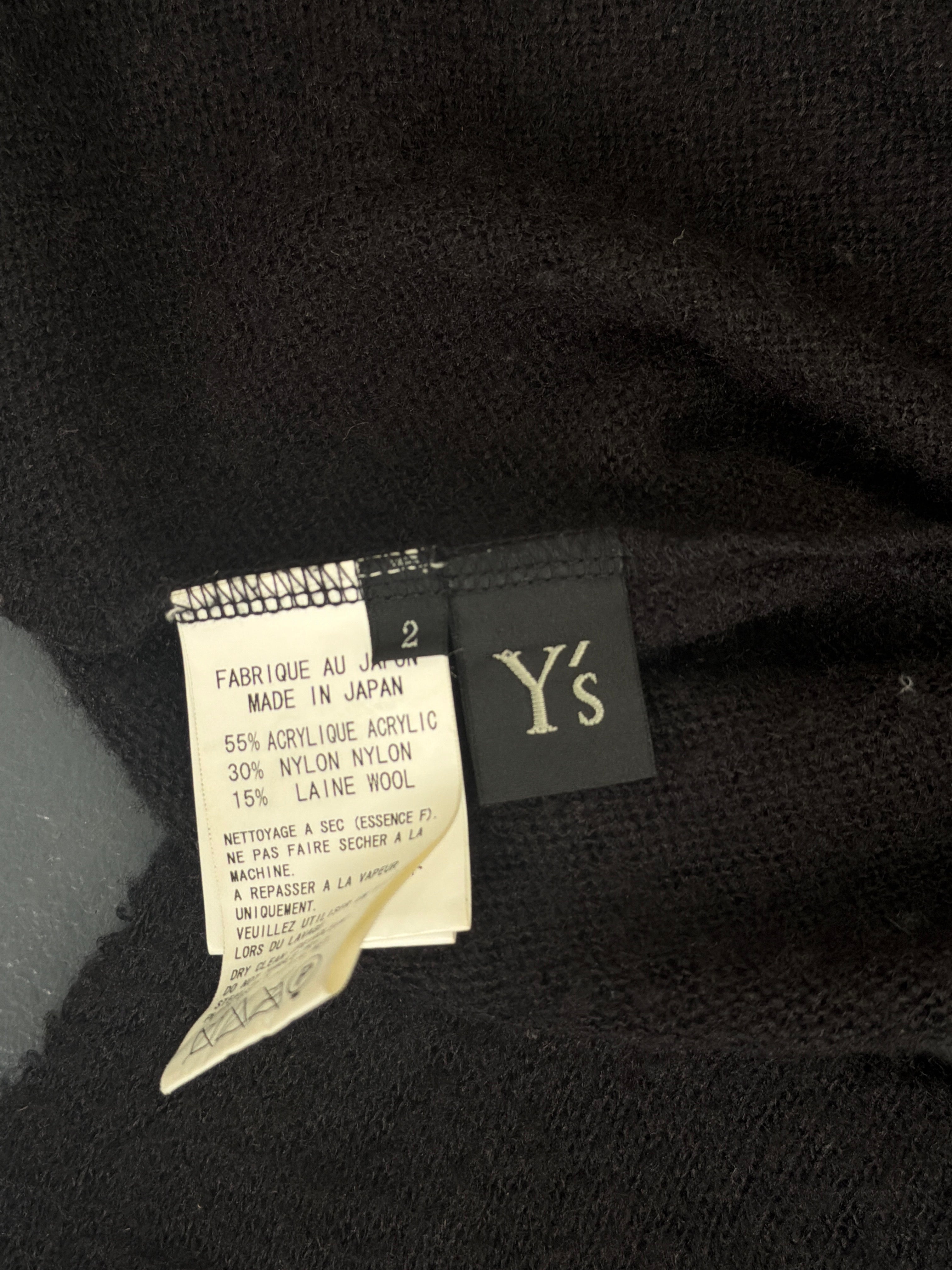 2011 Yohji Yamamoto Y’s Oversized Sweater