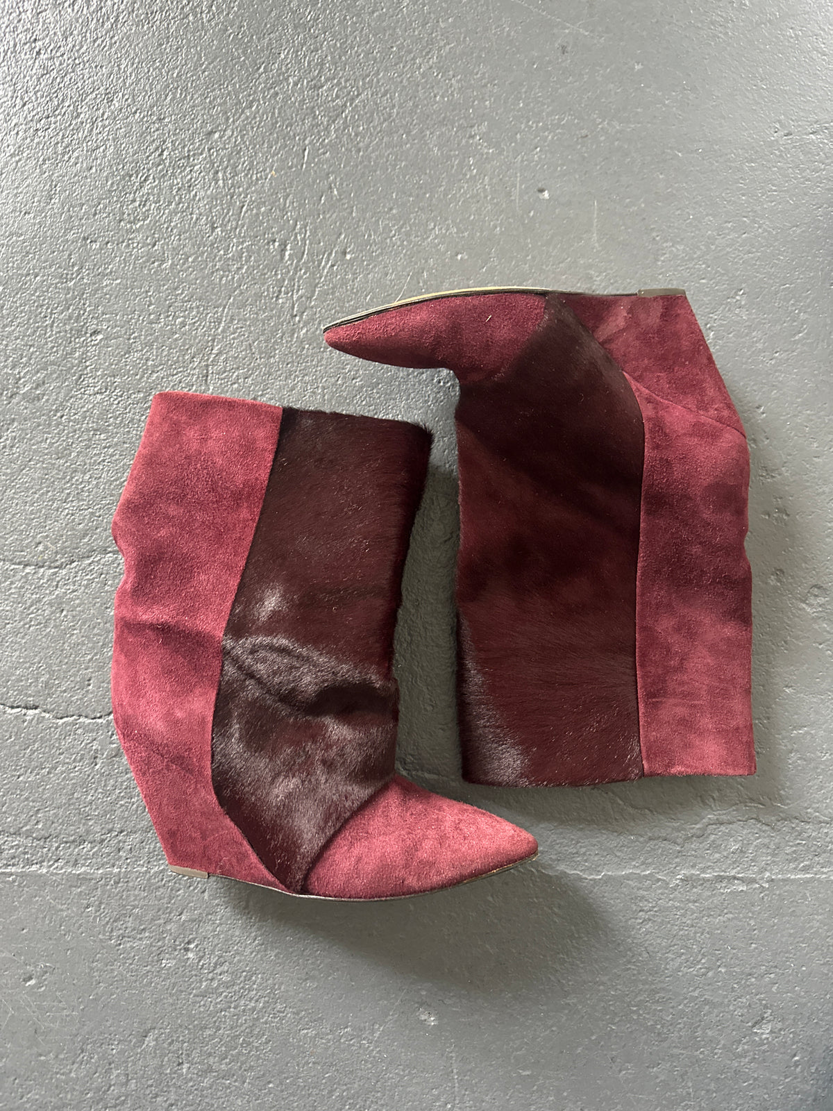Isabel Marant Pony-style Calfskin Western Boots