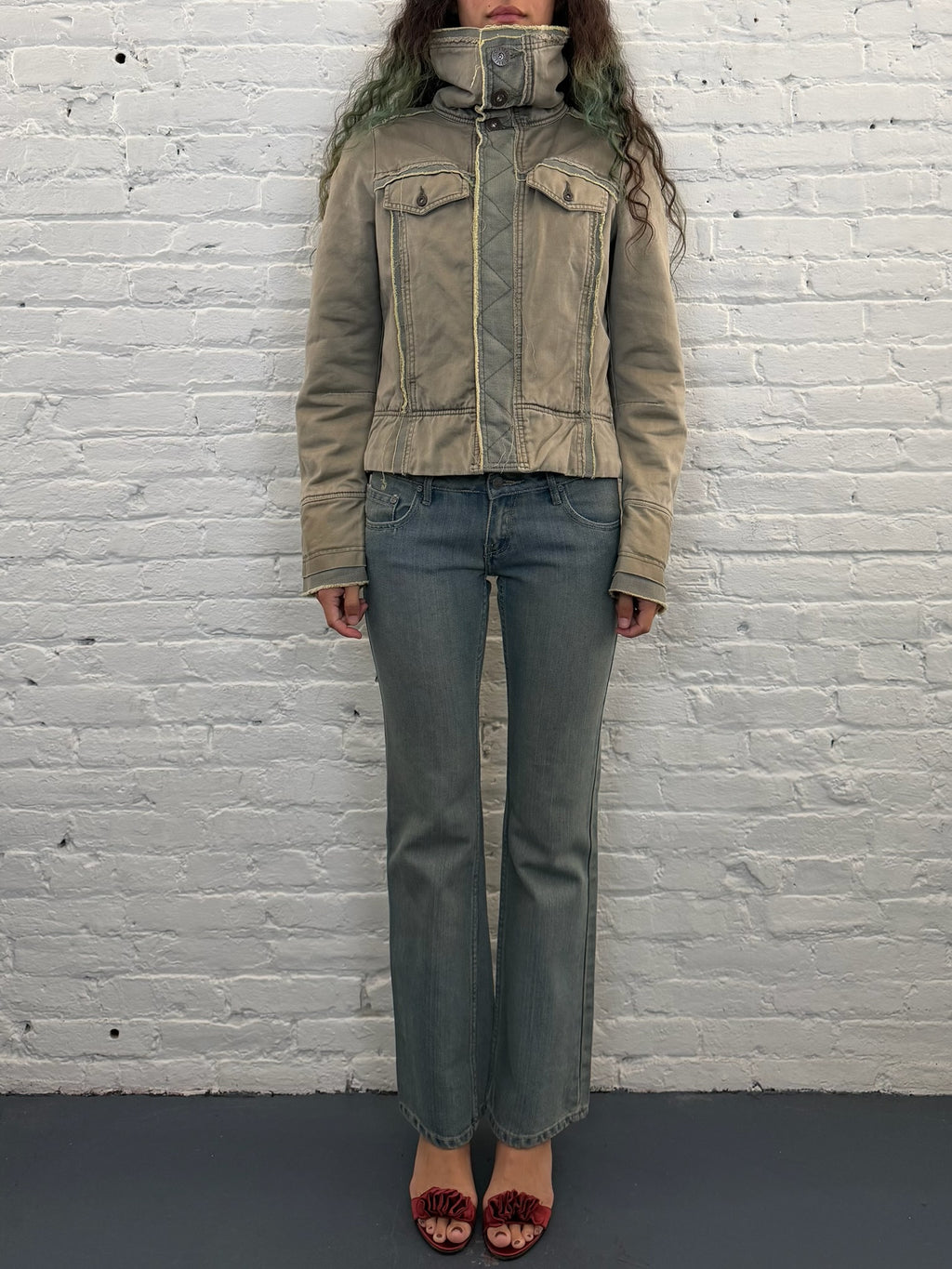 Diesel High Neck Utility Jacket