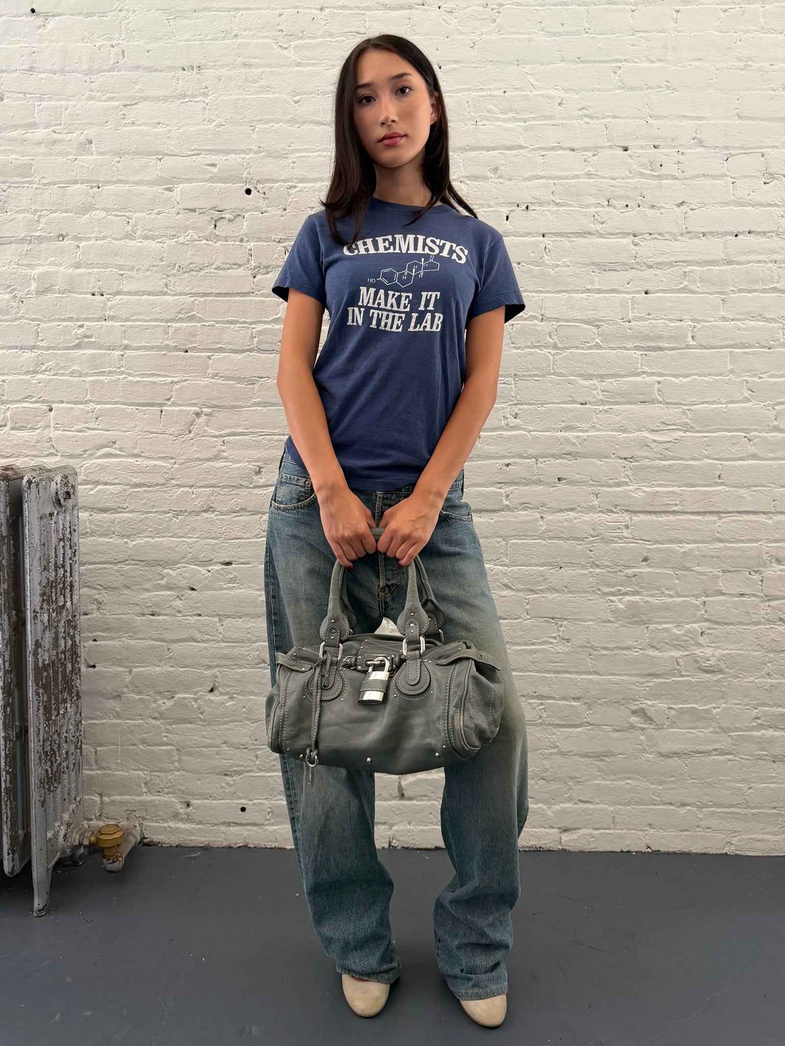 Vintage Chloe Leather Paddington