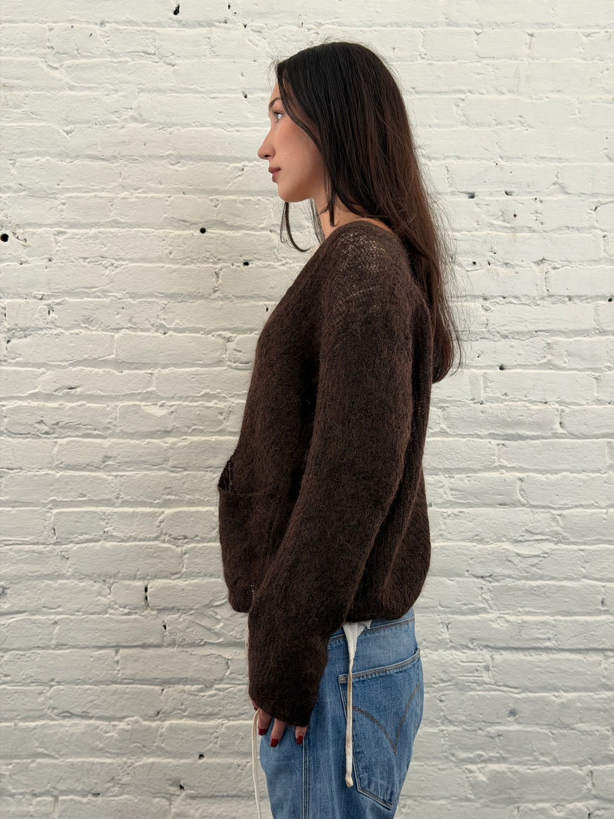 Maison Margiela Mohair Cardigan