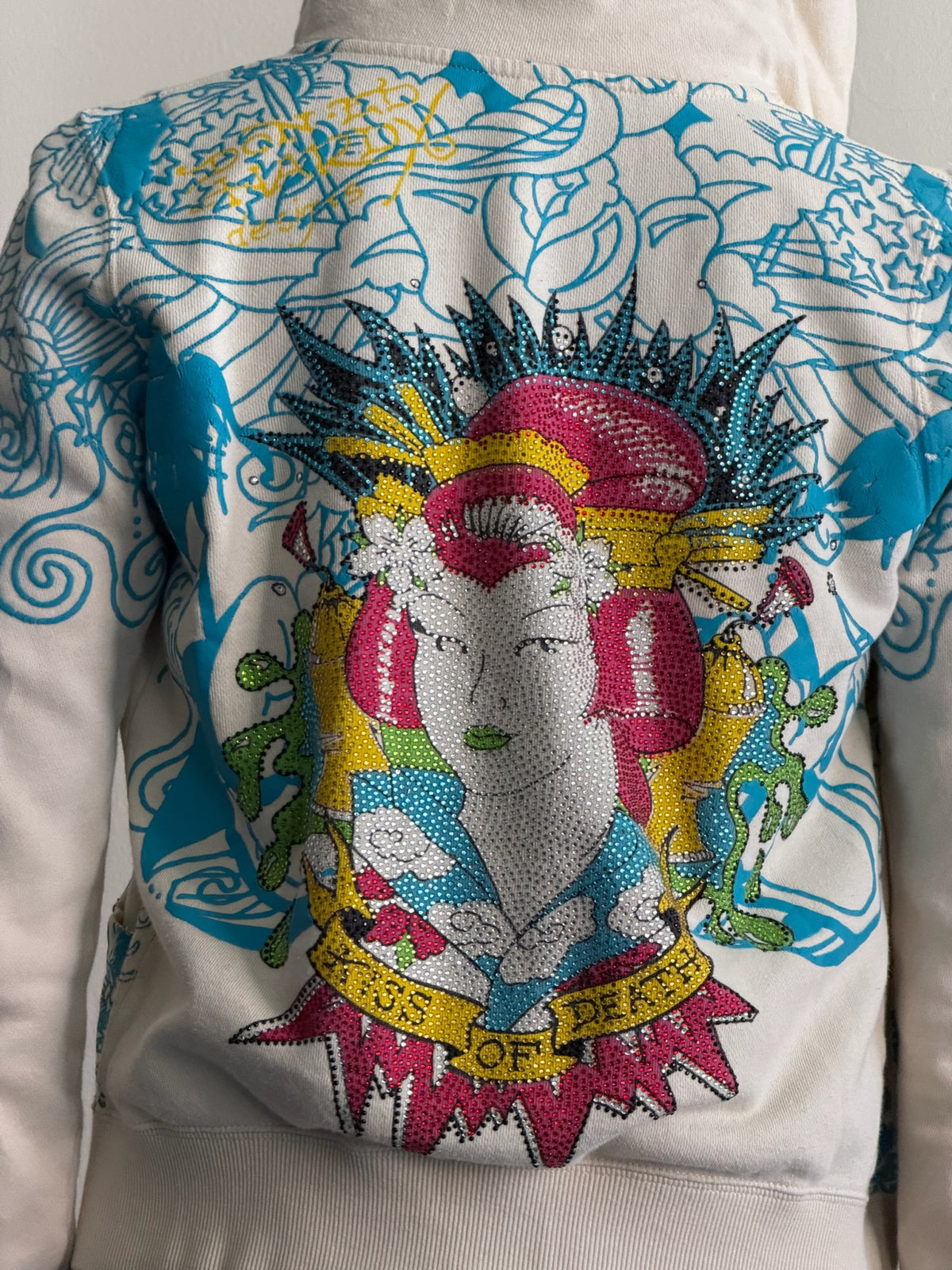 Ed Hardy Geisha Zip Up Hoodie