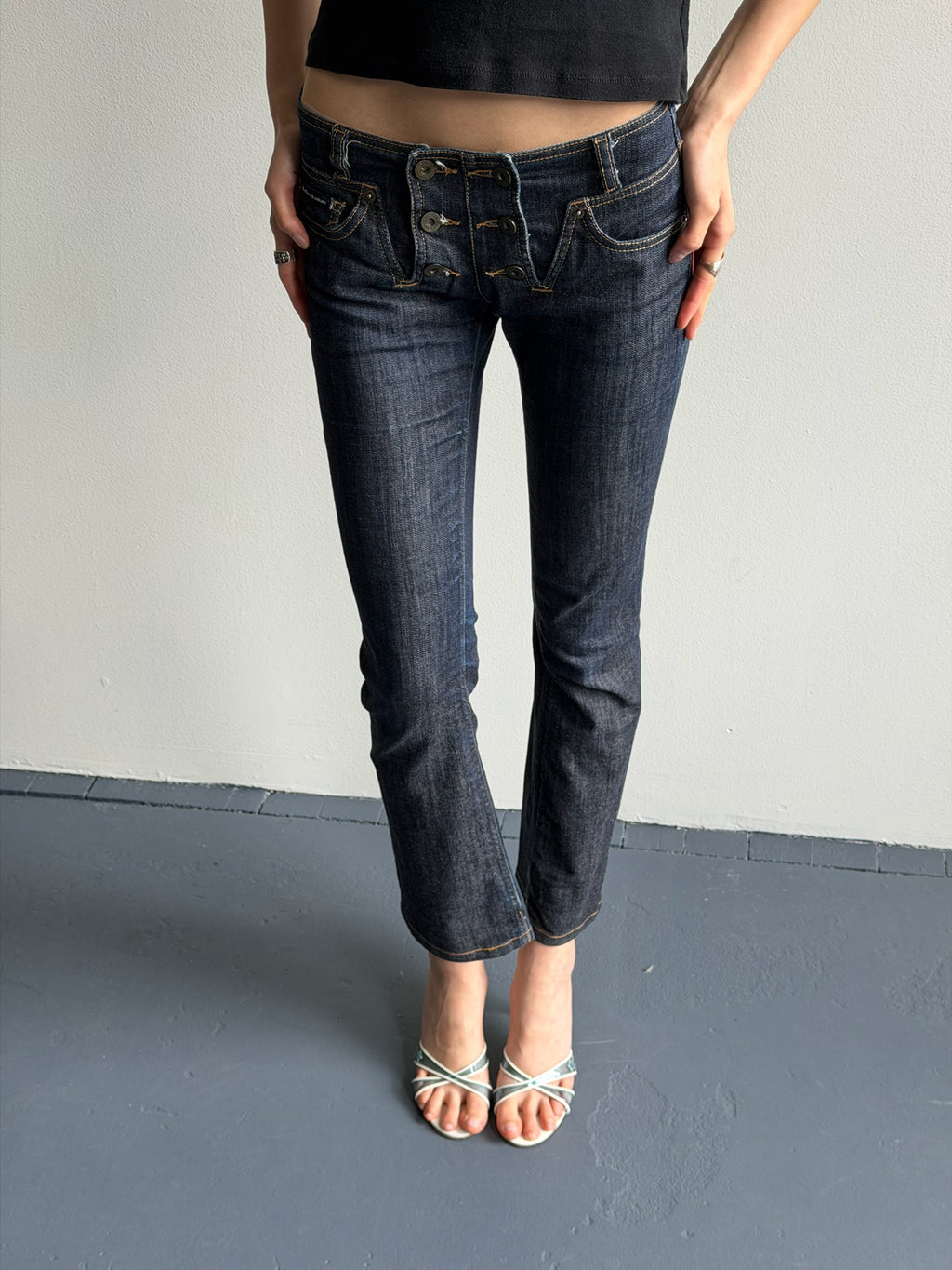 Vintage Dolce & Gabbana Love Affair Sailor Jeans