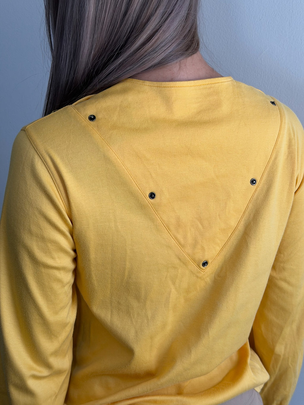 Vintage Christian Dior Sport Yellow  L/S Top