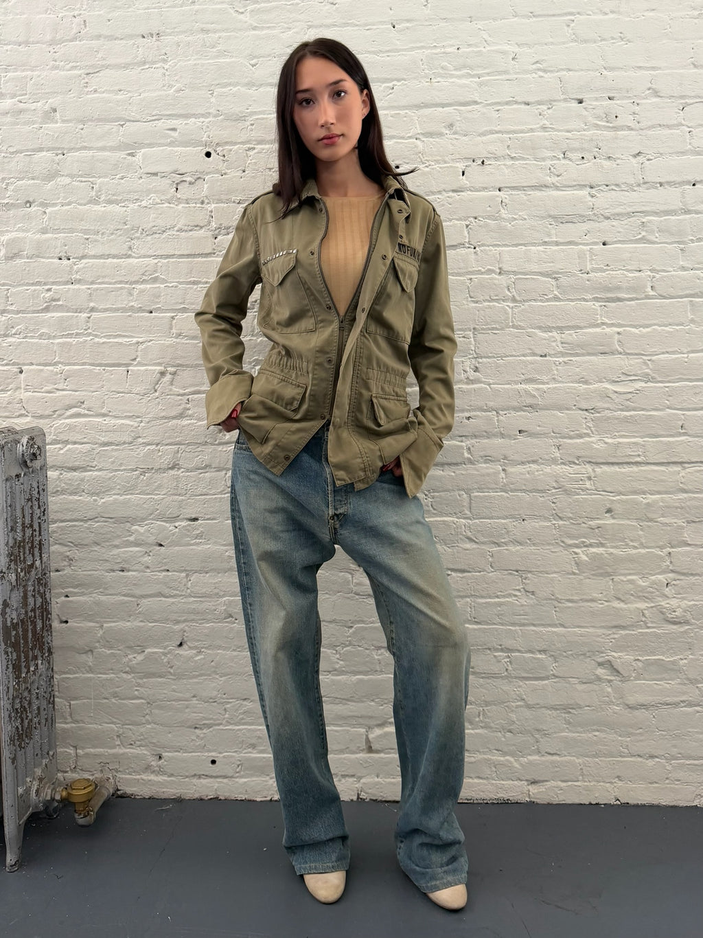 Hysteric Glamour Olive M-65 No Fun Jacket