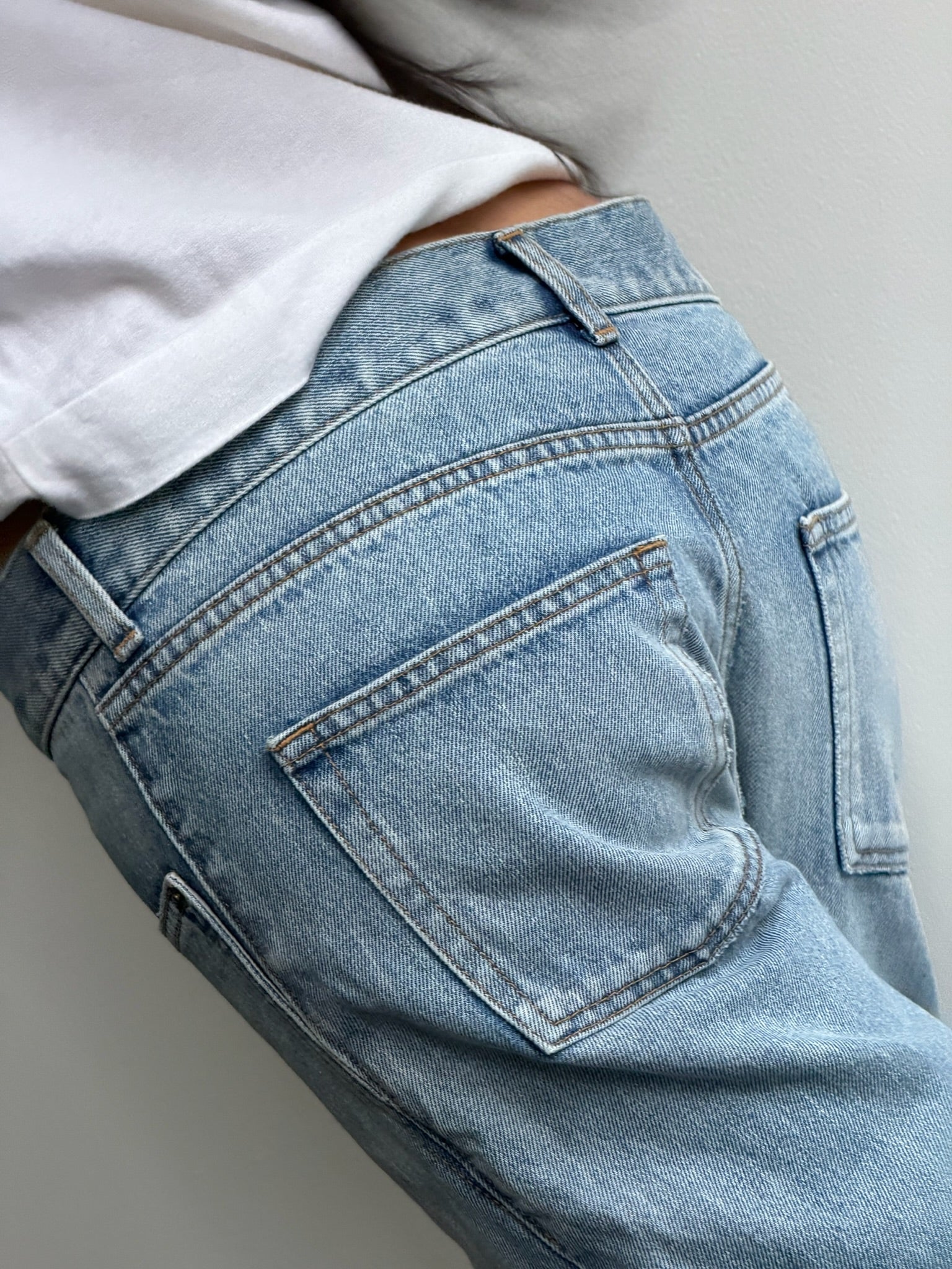 YSL Hawaii Blue Slim Fit Jeans