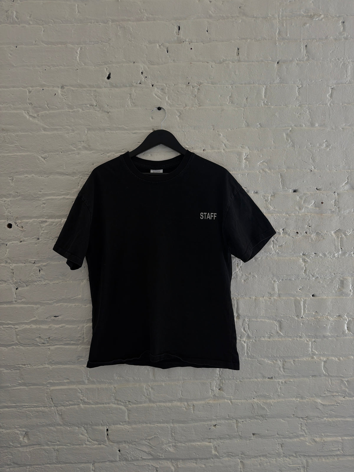 Vetements Reflective Staff T-Shirt