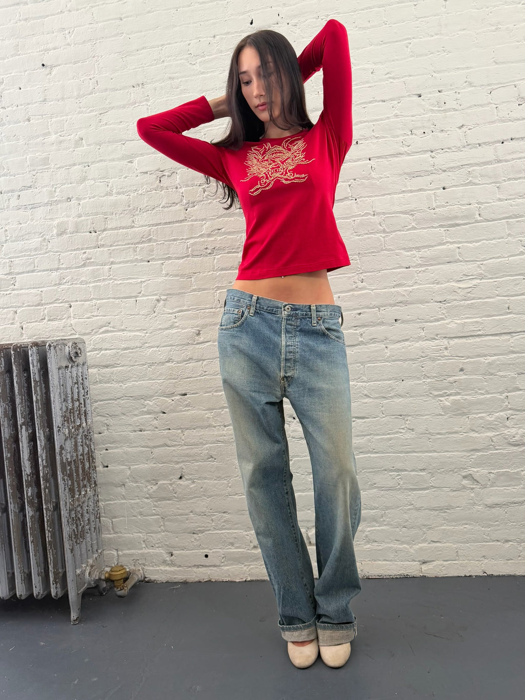Vivienne Tam Chinese New Year Embroidered Top