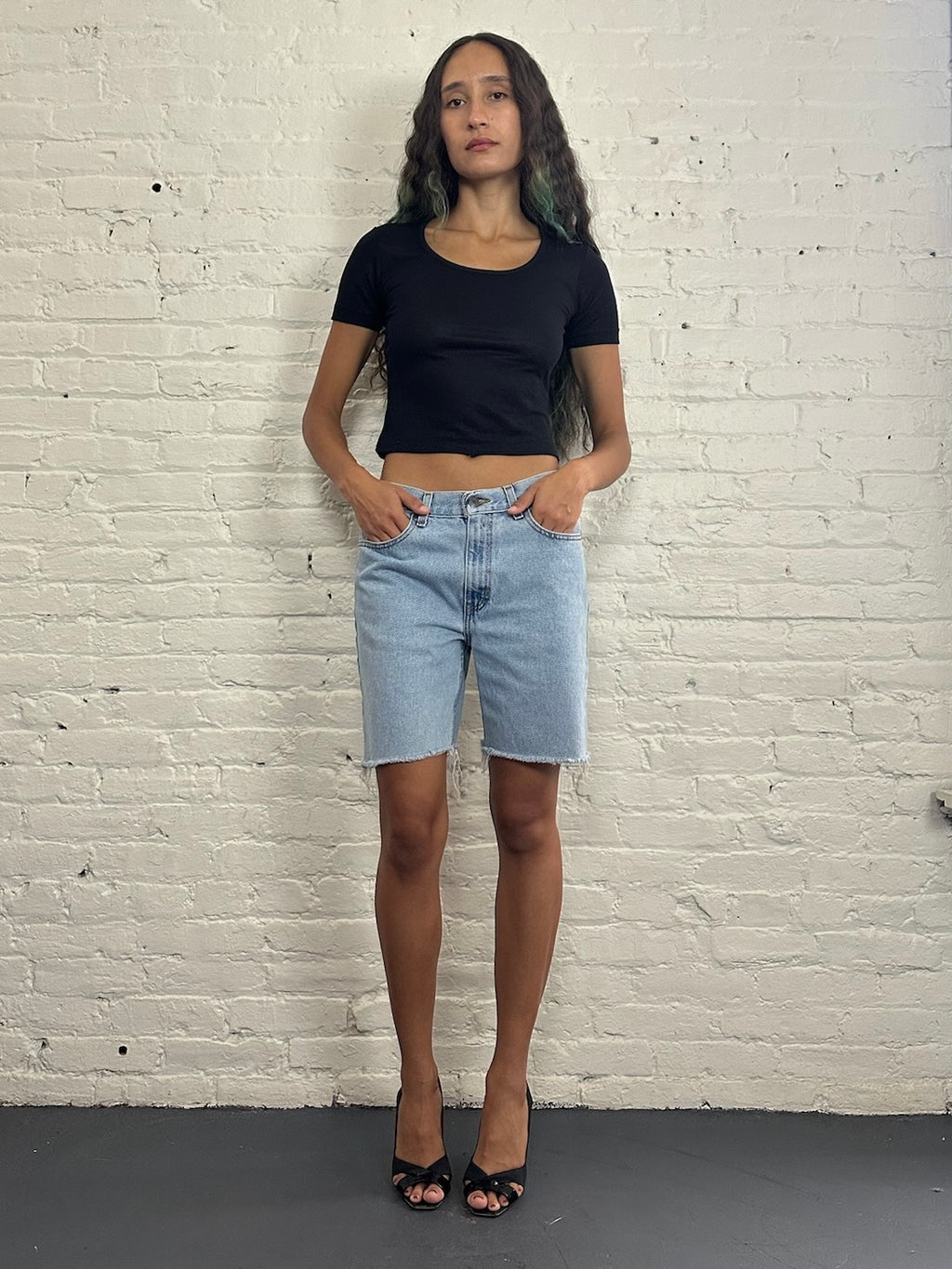 George Regular Denim Shorts