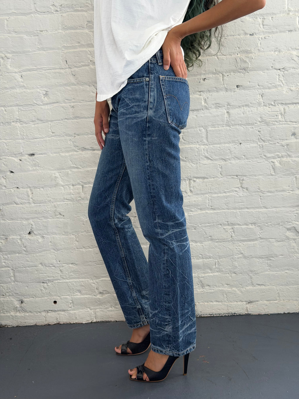 Hysteric Glamour Kinky Washed Jeans