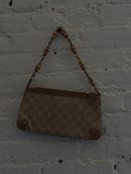 Gucci Tomford Era GG Canvas Bamboo Pochette Bamboo Bag