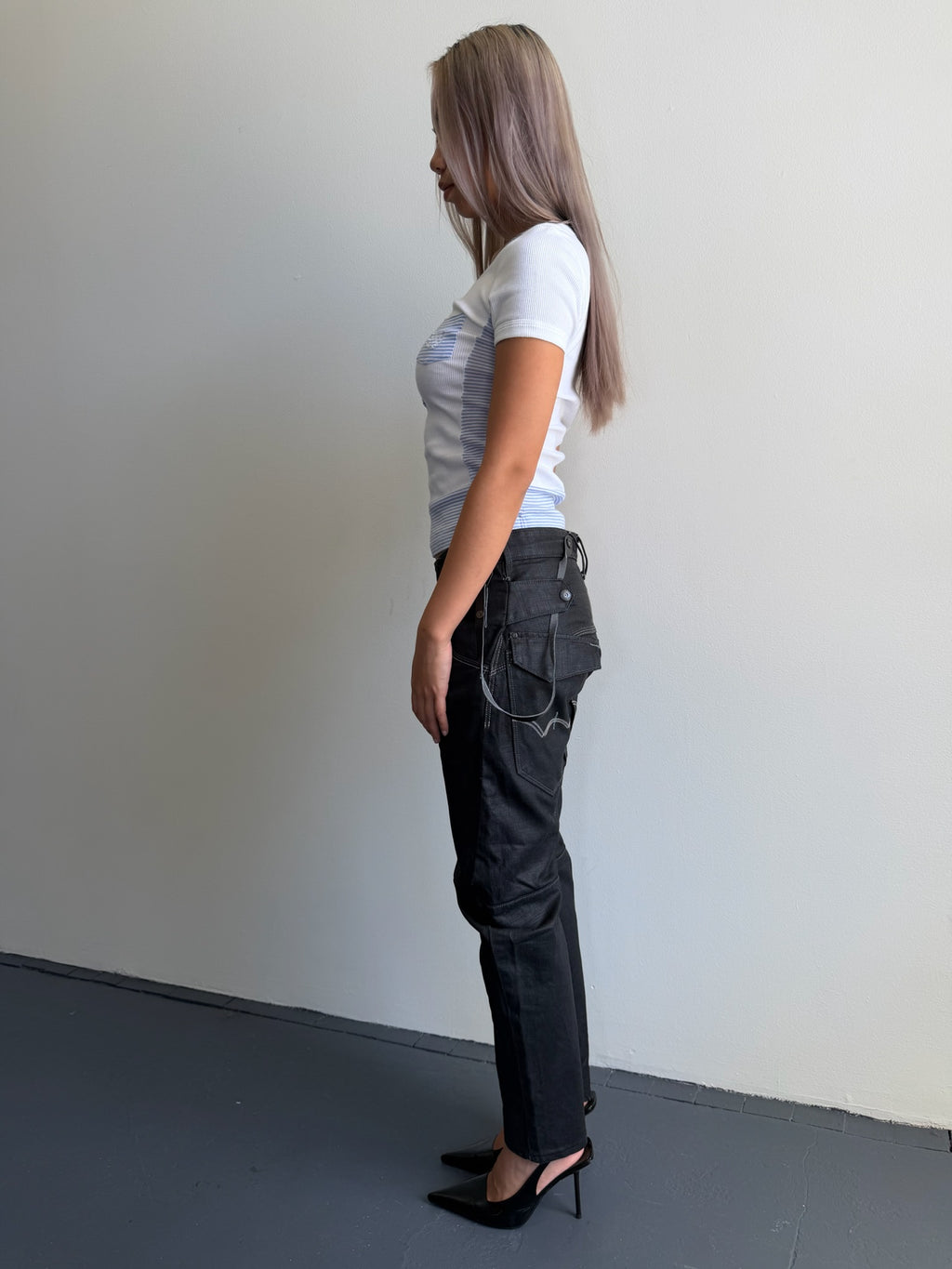 Vintage Edwin E Function 3D Twisted Le Wax Jeans