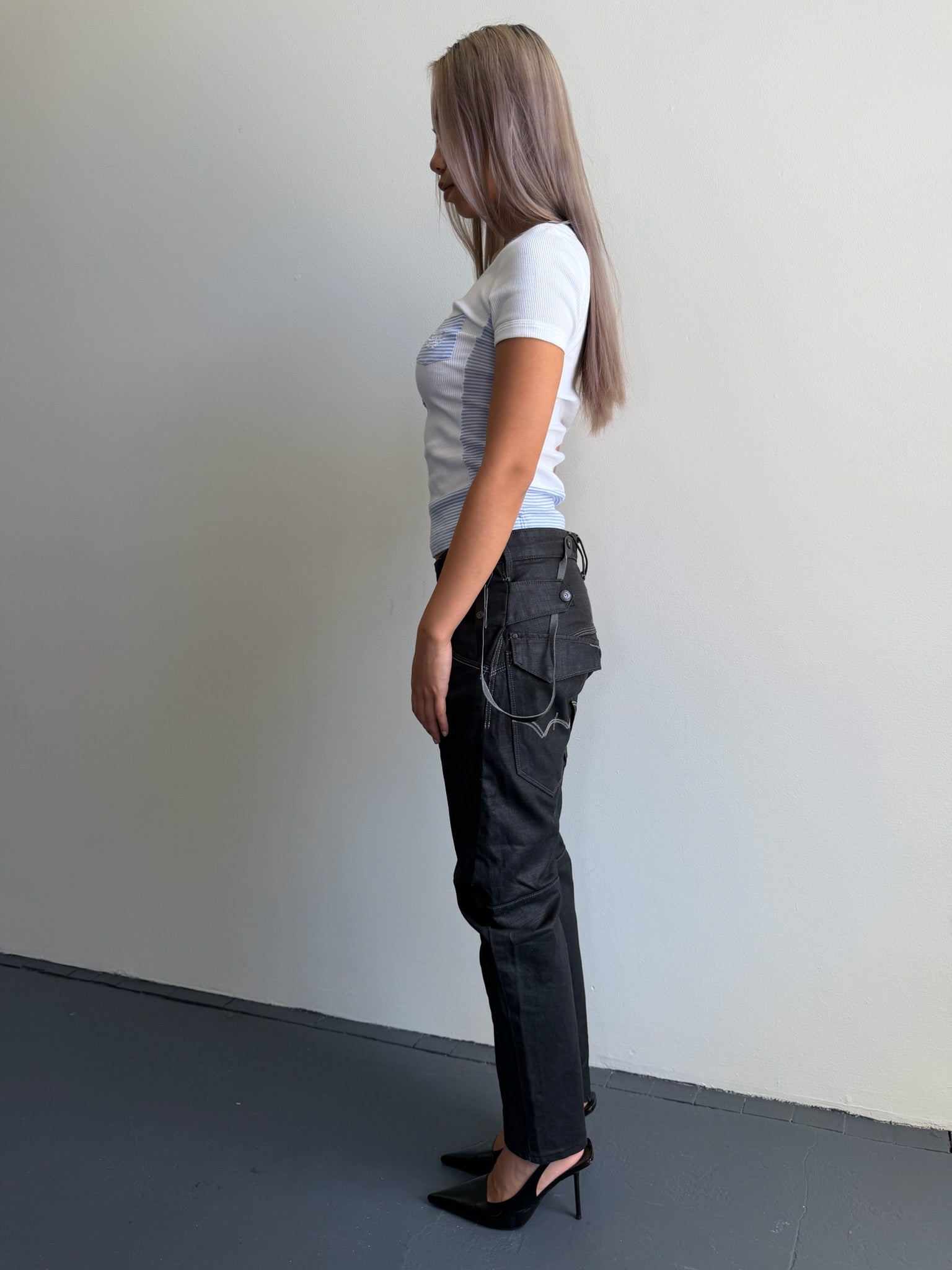 Vintage Edwin E Function 3D Twisted Le Wax Jeans