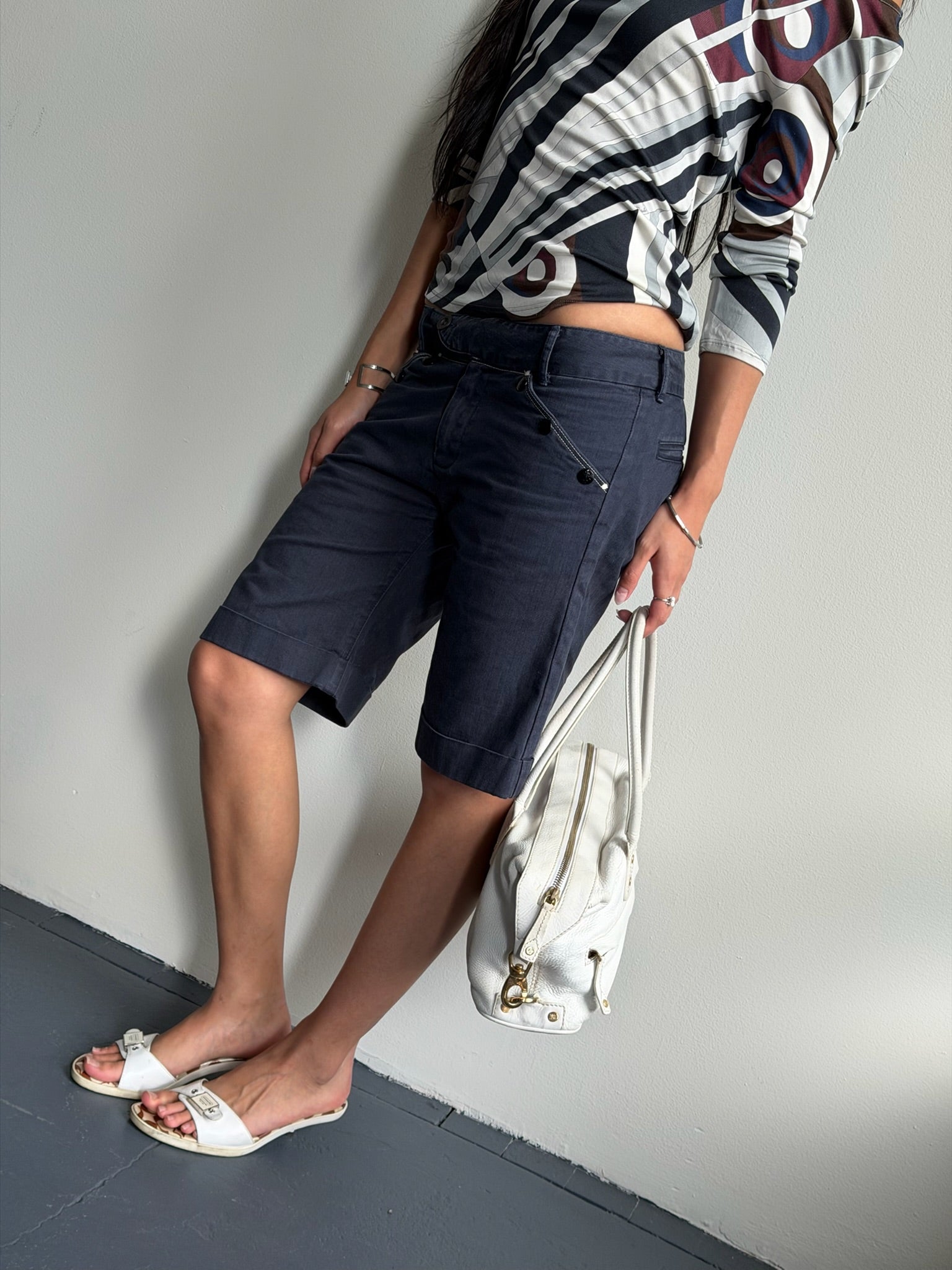 Kapital Navy Sailor Short