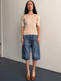 Levi’s Engineered Light Washed Buckle Back Short