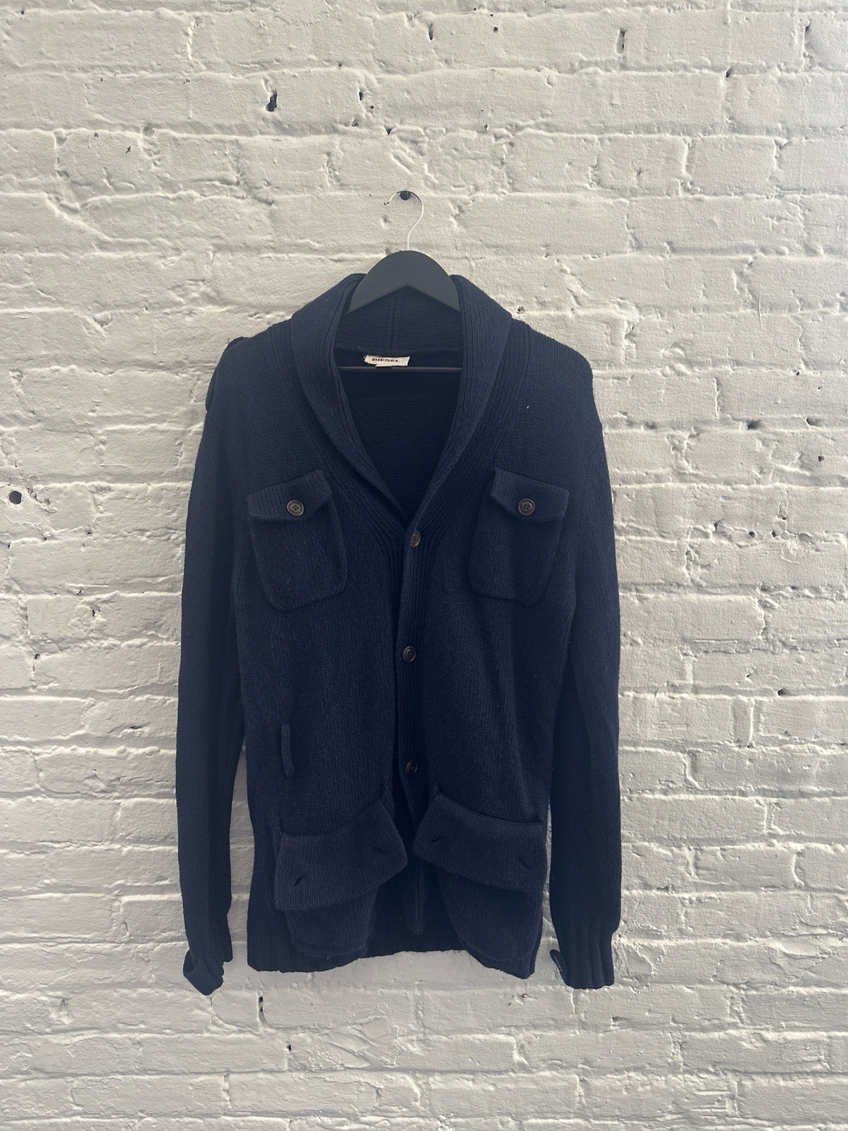 Vintage Diesel Knit Utility Cardigan