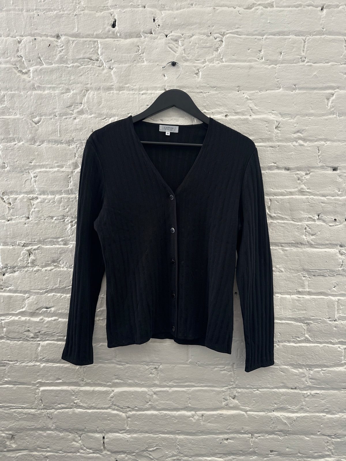Vintage Lanvin La Collection Wool Cardigan