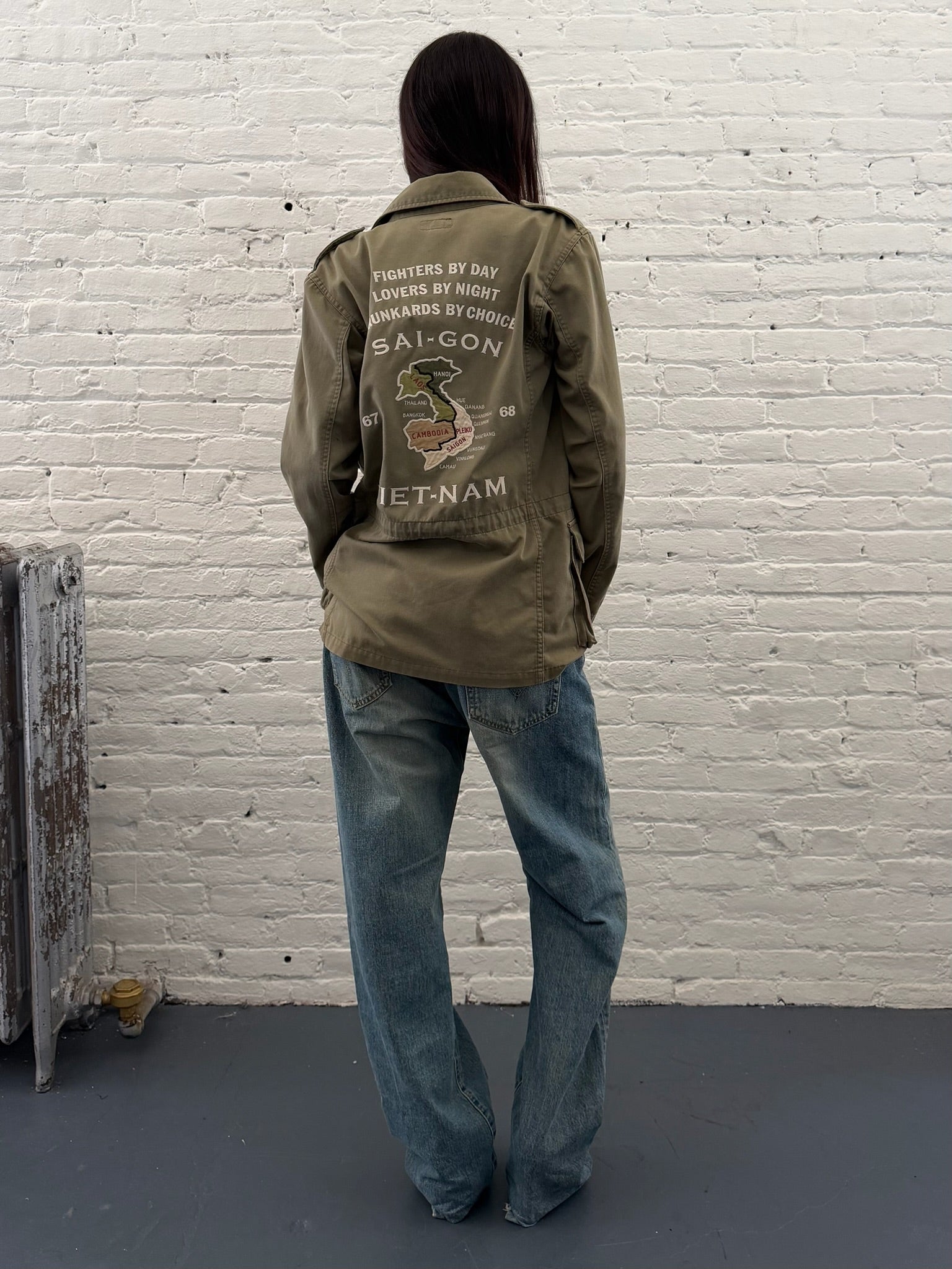 Hysteric Glamour Olive M-65 No Fun Jacket