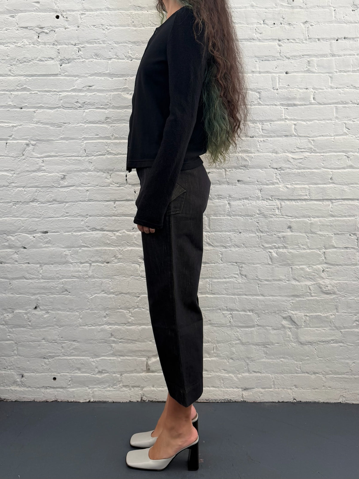 Limi Feu Fine-knit Crewneck Cardigan