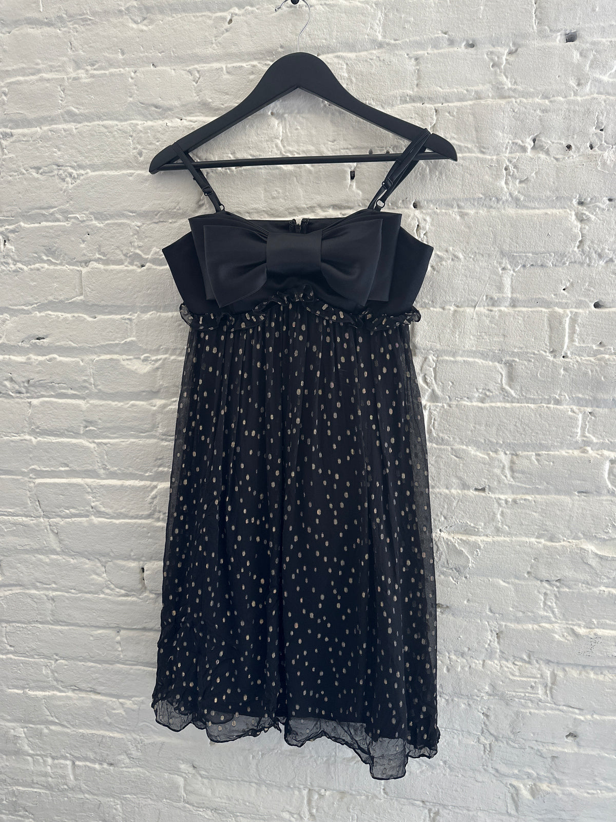 Betsey Johnson Polkadot Bow Dress
