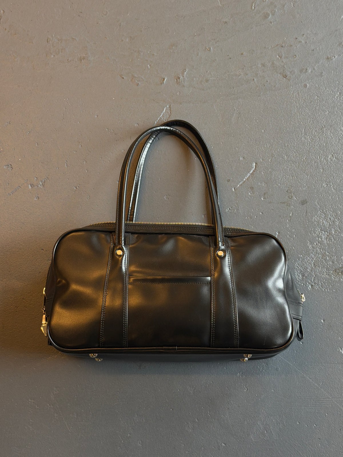 Comme Des Garcons Vinyl Handbag