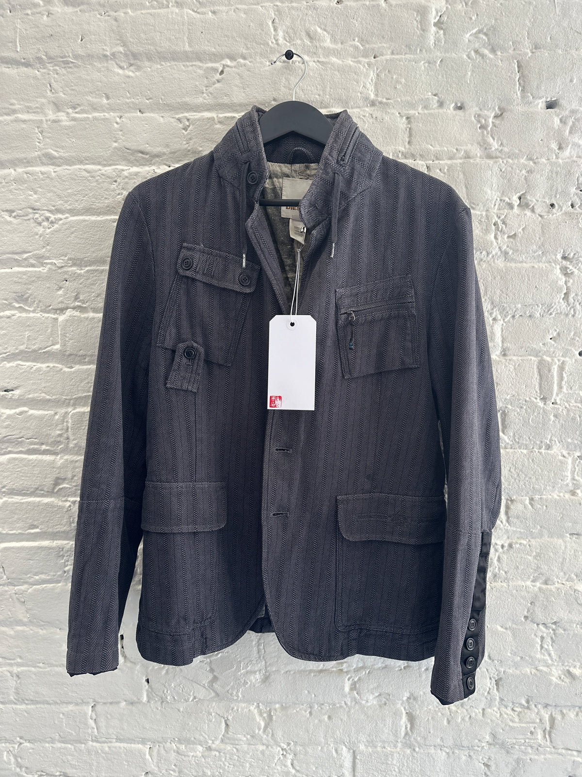Diesel Herringbone Field Jacket