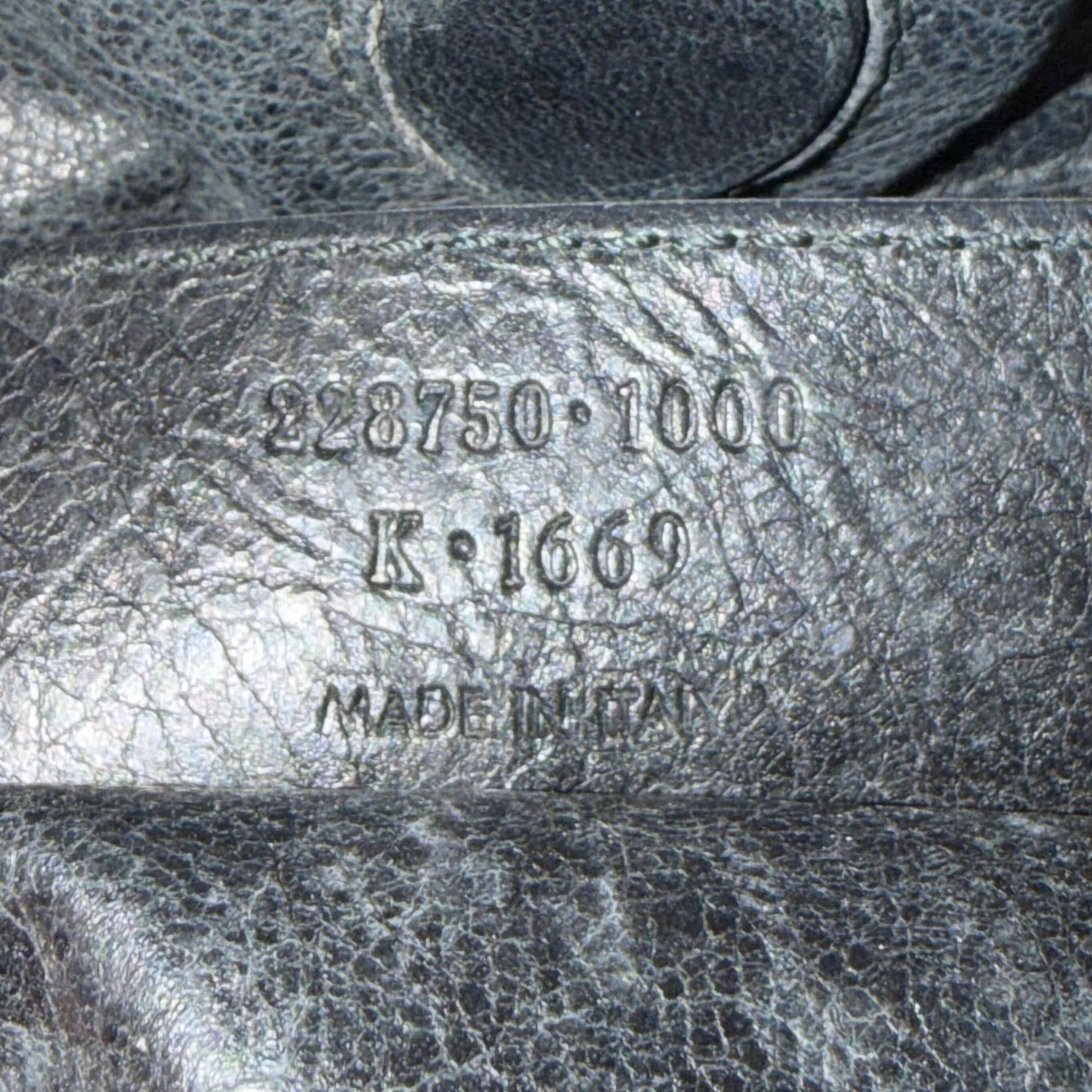 FW12 Balenciaga Black Acier Lambskin Sunday Tote