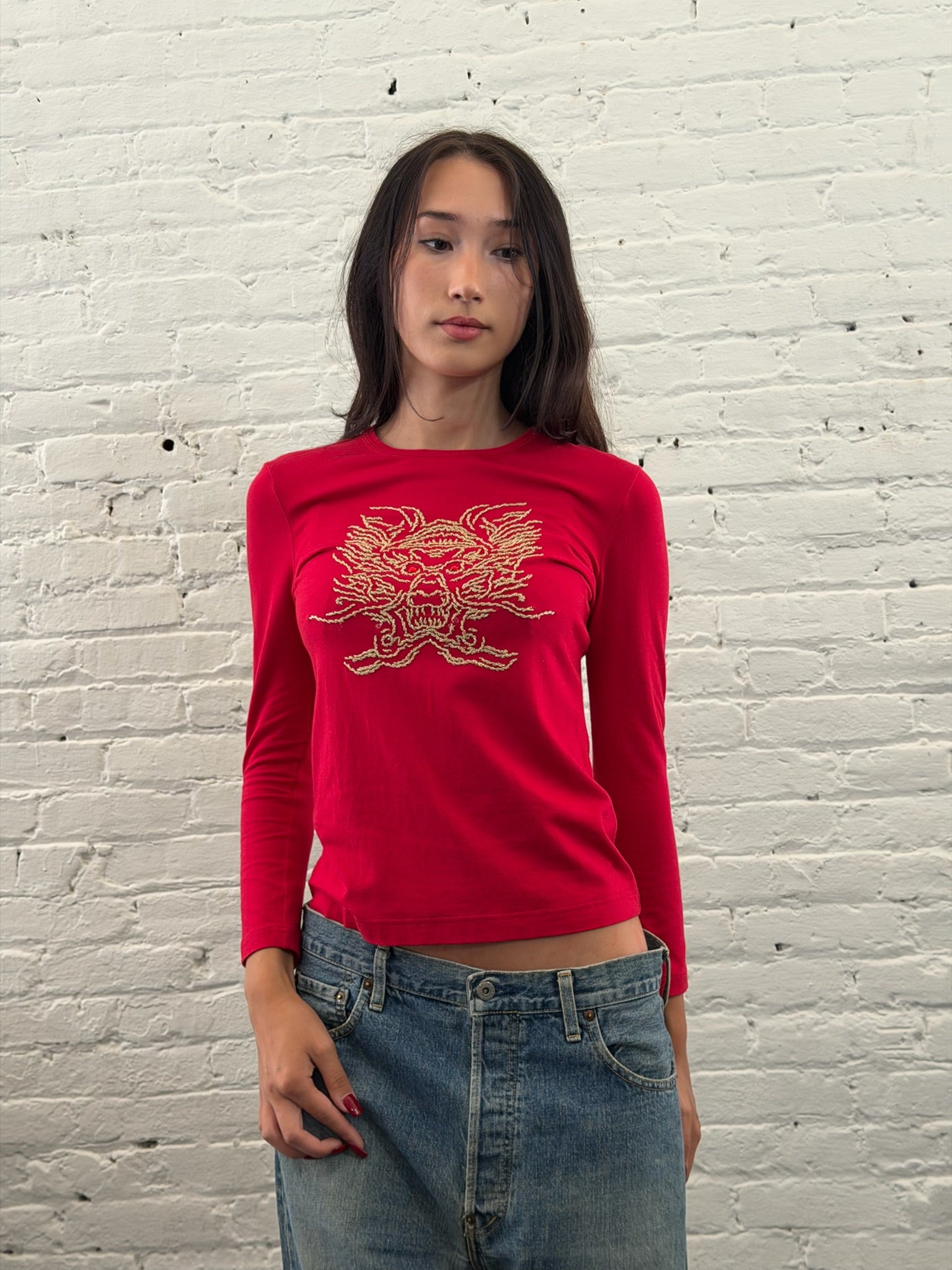 Vivienne Tam Chinese New Year Embroidered Top