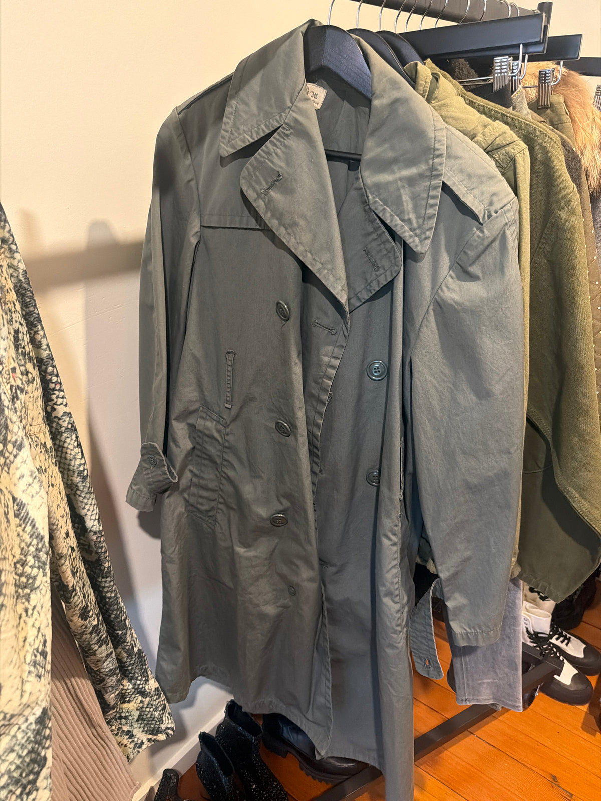 Vintage Military Trenchcoat