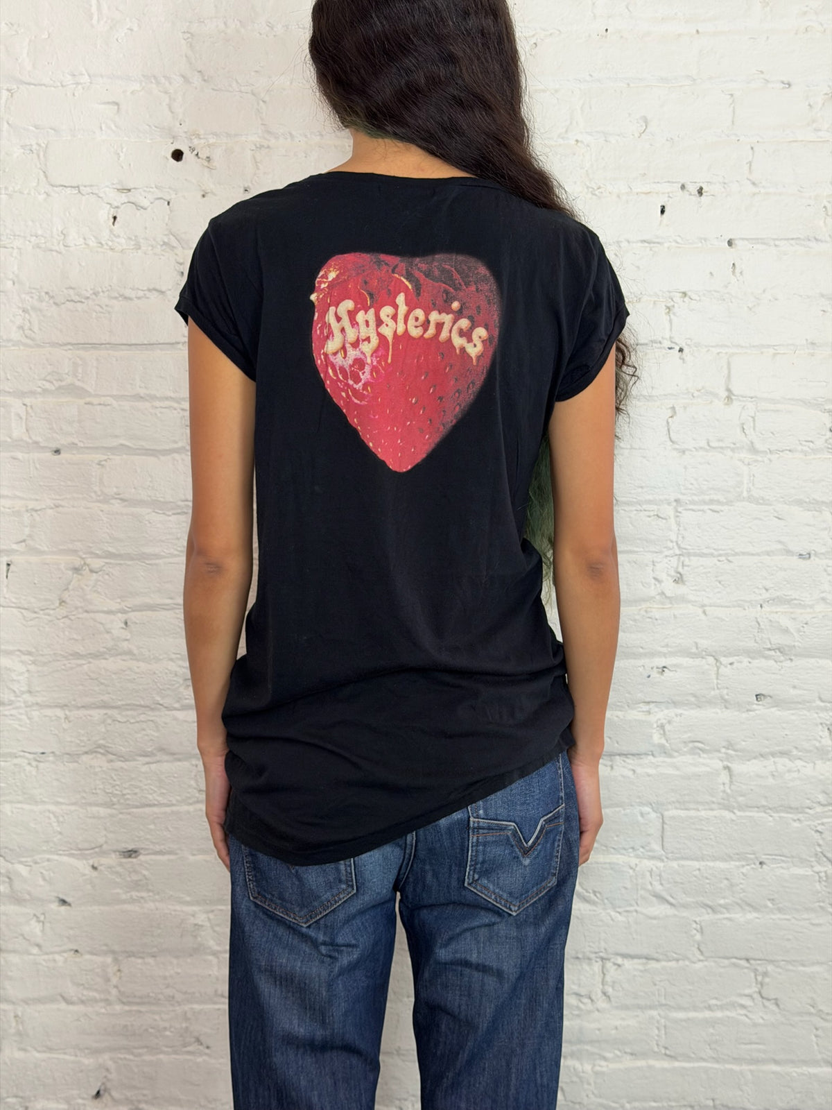 Vintage Hysteric Glamour Skull Blurry Tunic