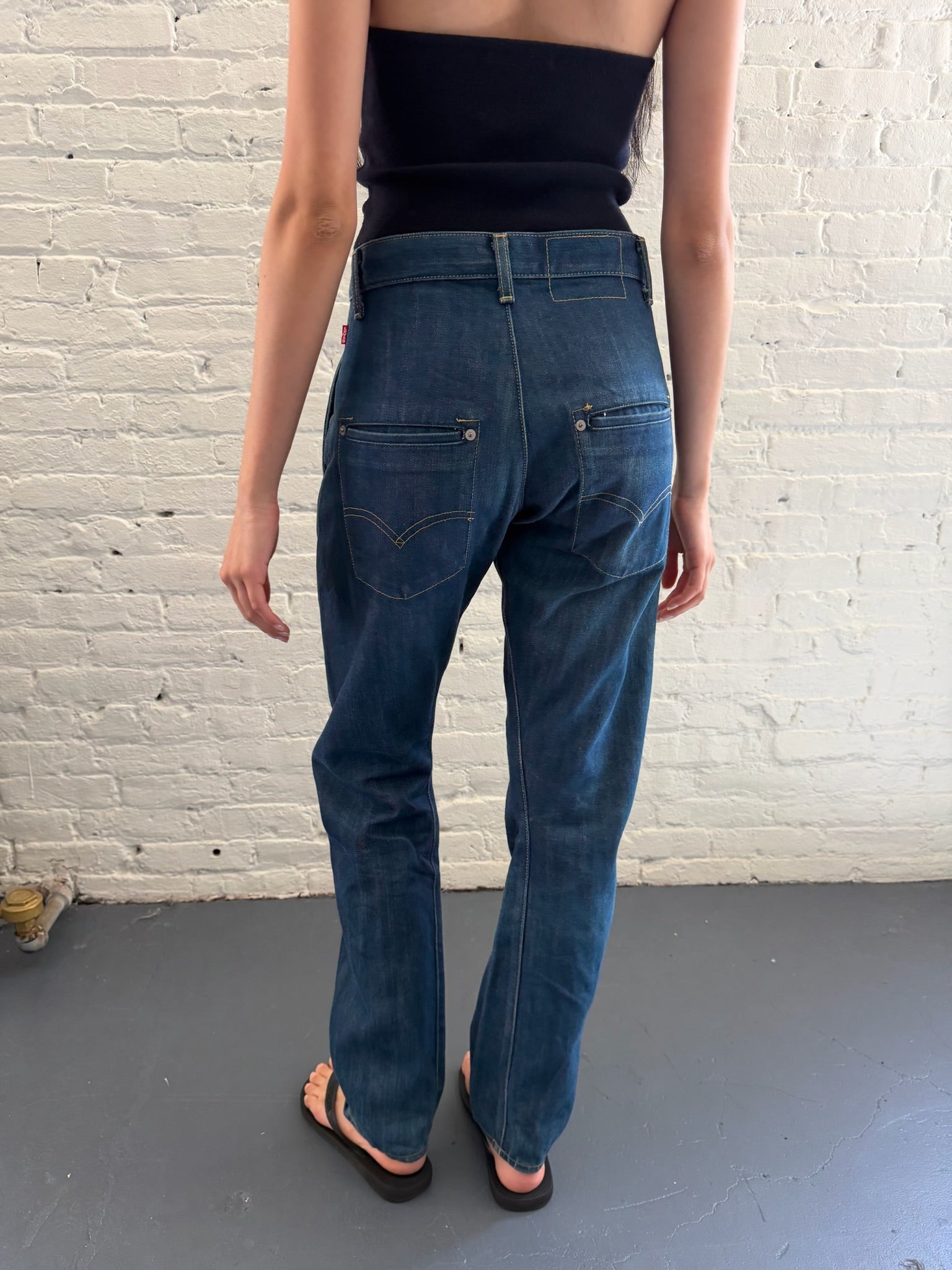 Levi’s Engineered Slim Dark Blue Double Pocket Jeans 29