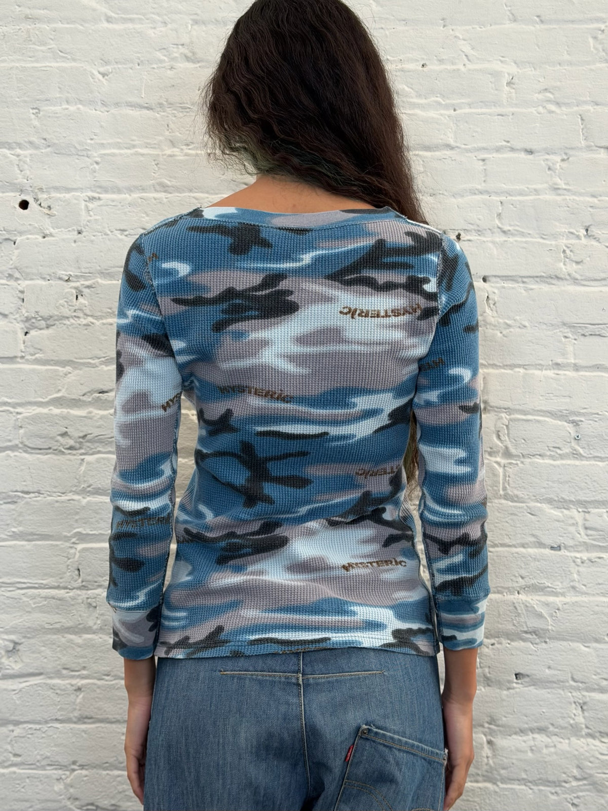 Vintage Hysteric Glamour Graphic Camo Thermal