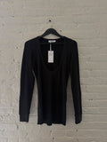 Smooch Offering Thermal Black Dress
