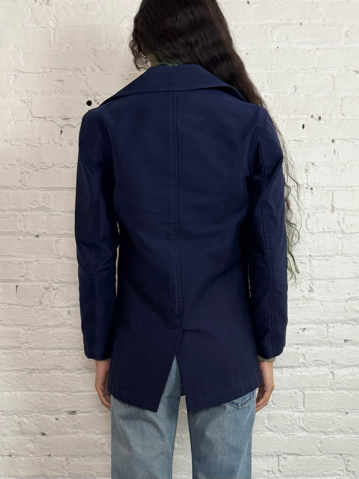 Y’s by Yohji Yamamoto Double Breasted Peacoat