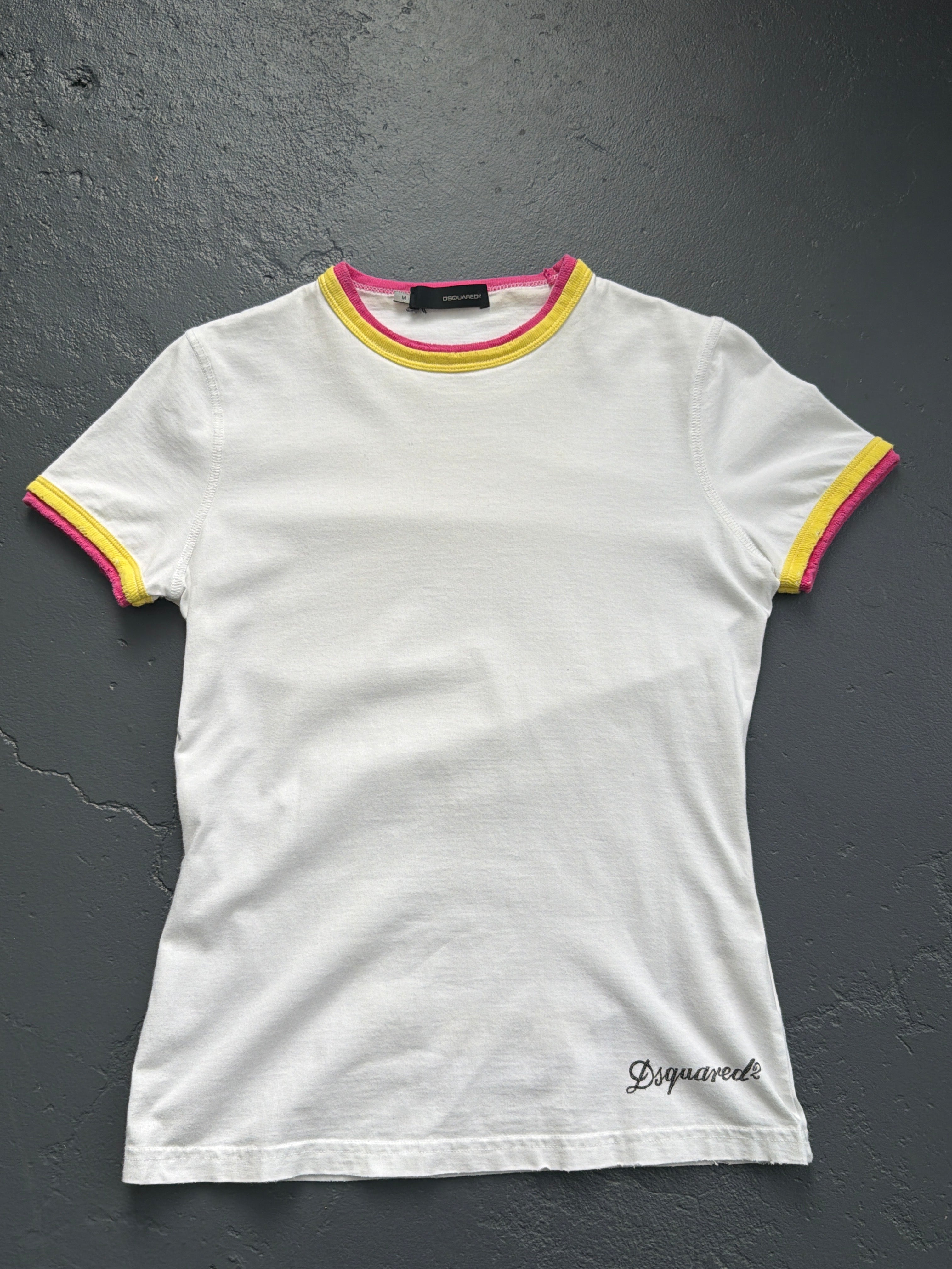 2006 Dsquared2 Distressed Ring Tee