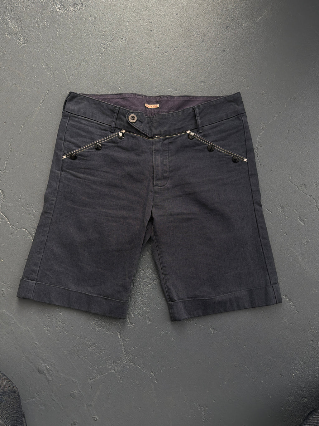 Kapital Navy Sailor Short