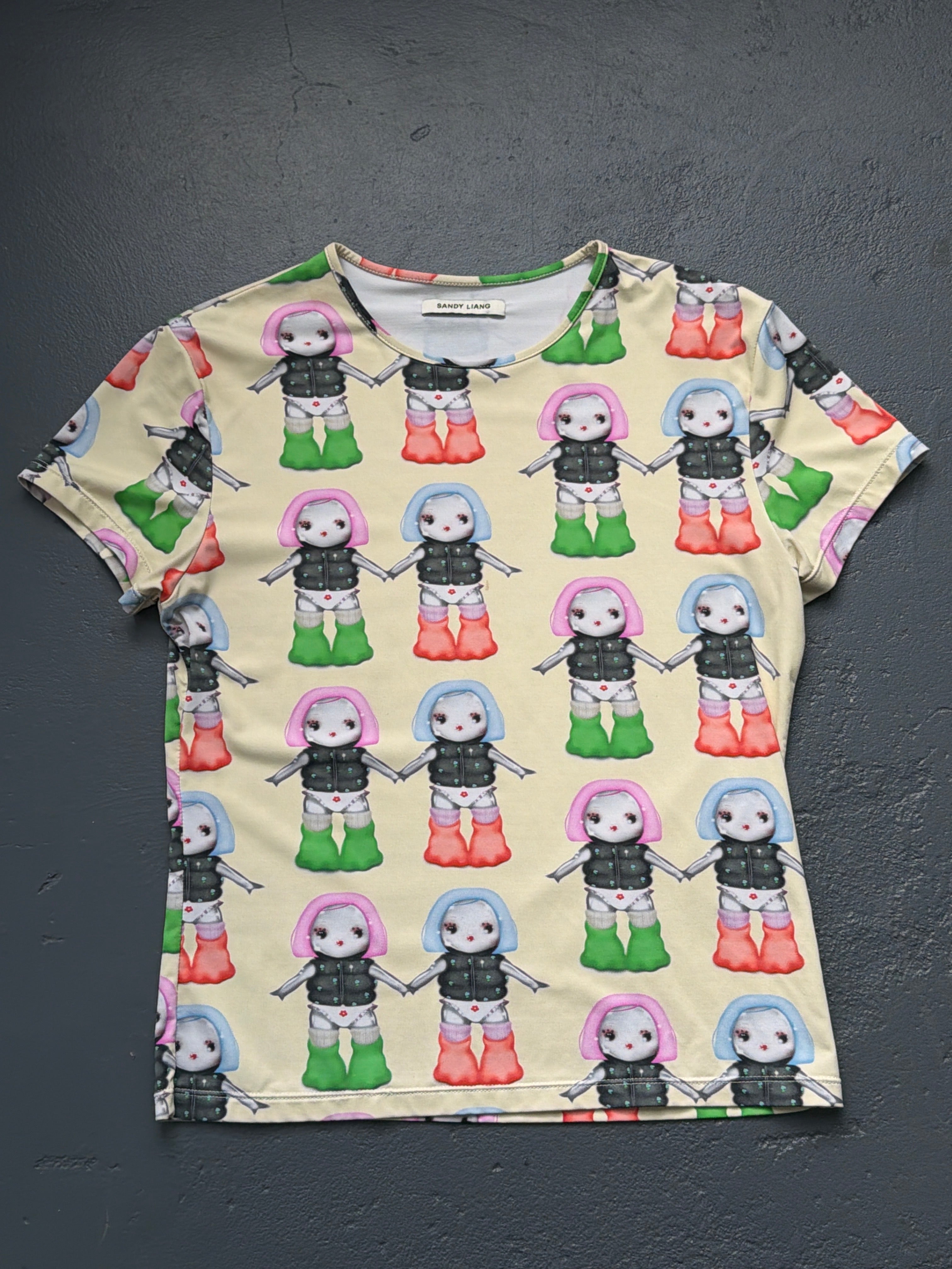 Sandy Liang Pep Margot Print Graphic Tee