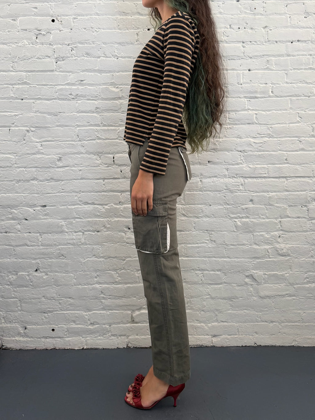 Tumugu Low Rise Cargo Monkey Pants