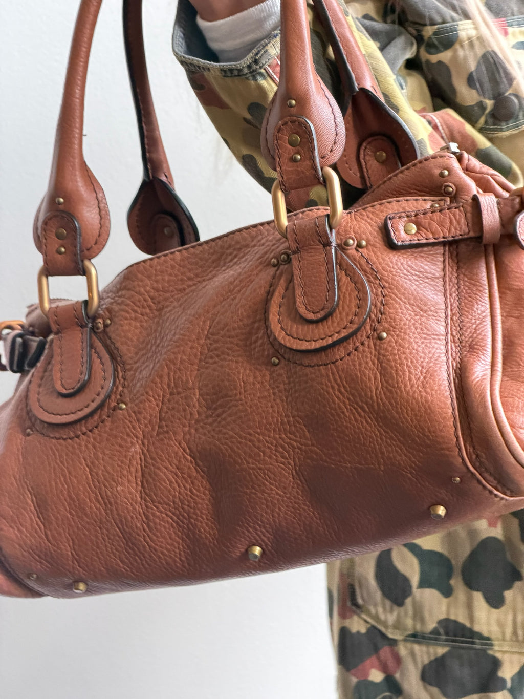 Vintage Chloe Leather Paddington
